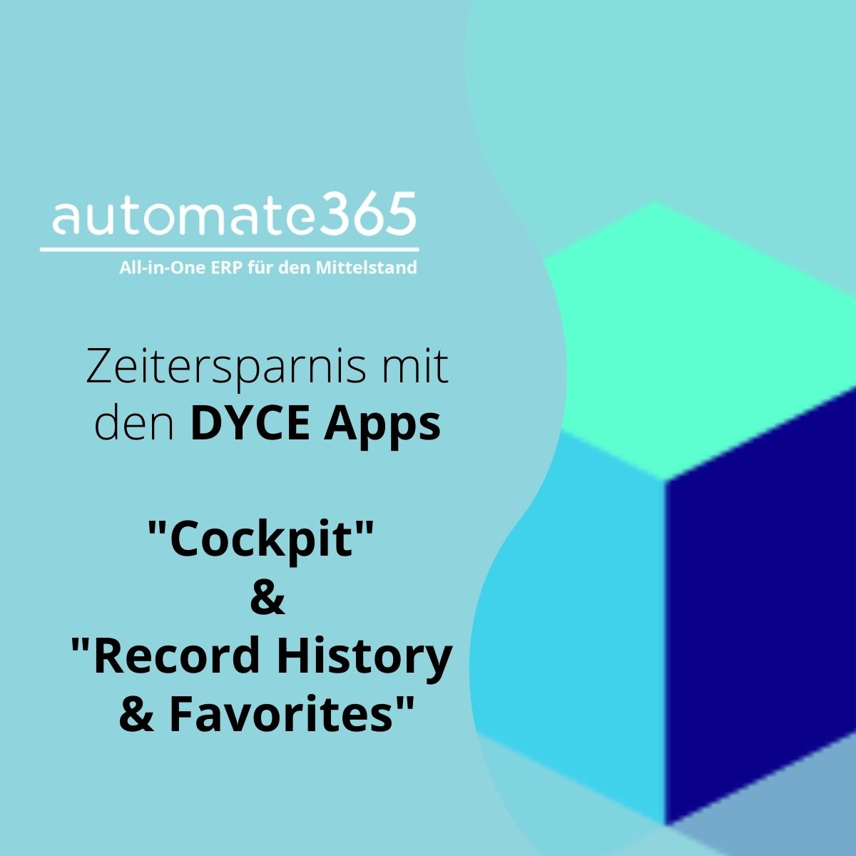 DYCE Cockpit & DYCE Record History & Favorite
