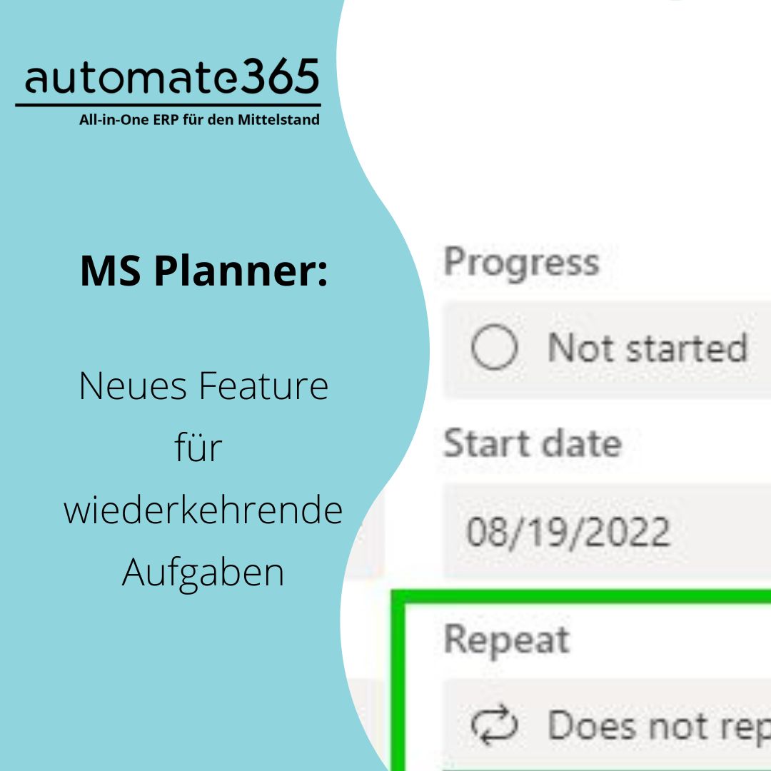 MS Planner: Neues Feature für wiederkehrende Aufgaben